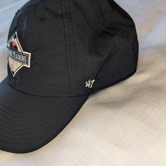 San Francisco Giants Spring Training '47‎ Brand Black Adjustable Baseball Hat - Picture 2 of 6